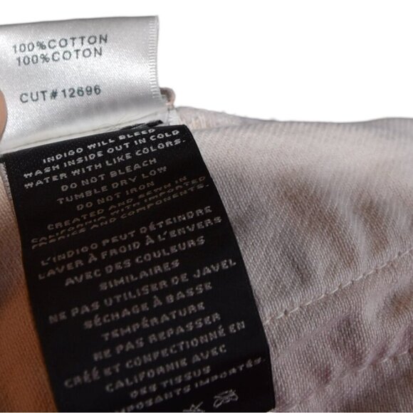 J Brand Jacket Harlow Distressed Trucker Moto Jacket Grunge Size Small Denim - Picture 14 of 15